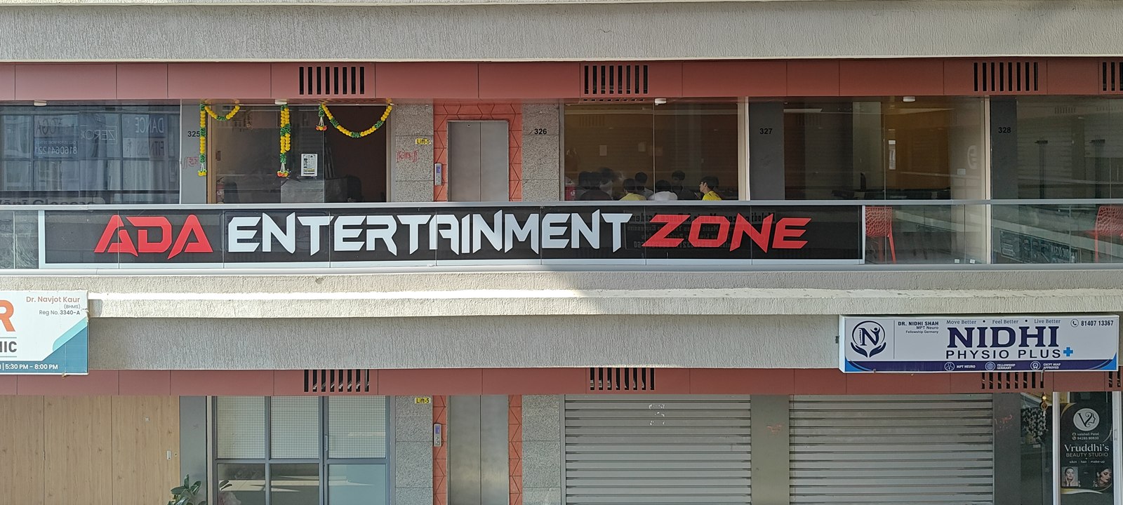 ADA Entertainment Zone Building Facade